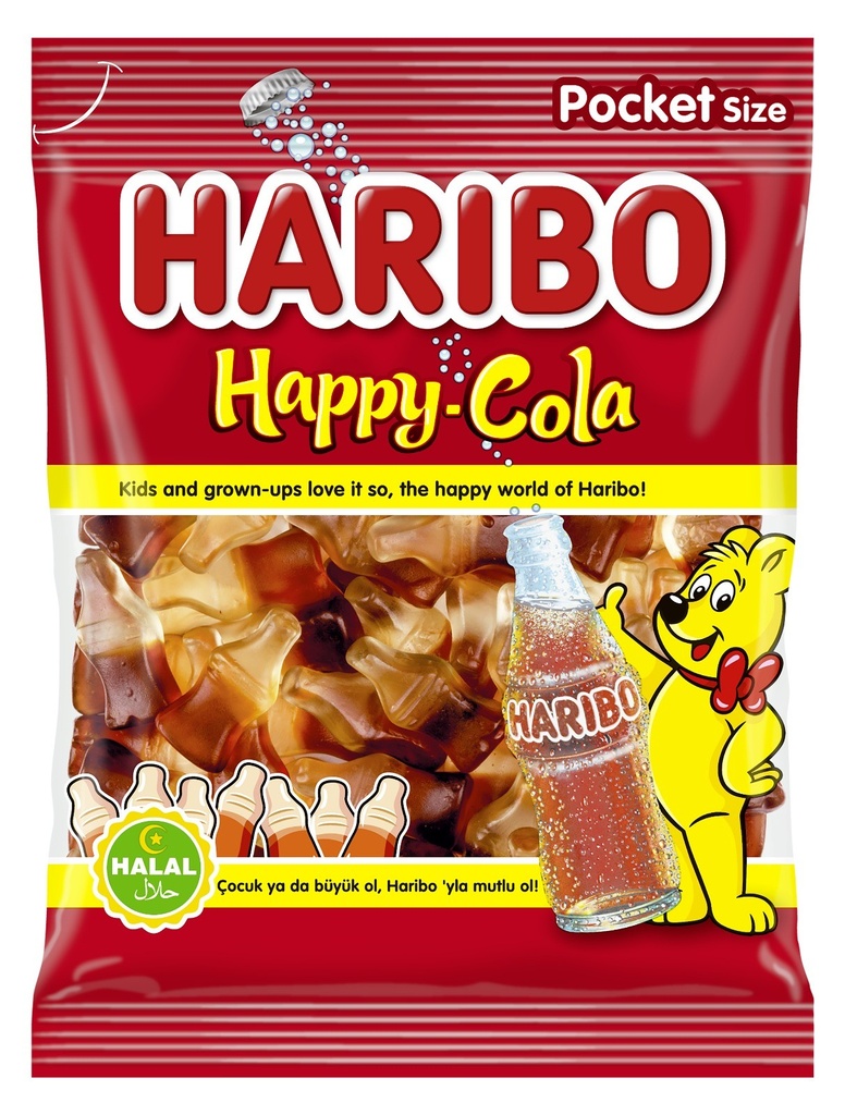 Haribo Happy Cola Halal 100gr