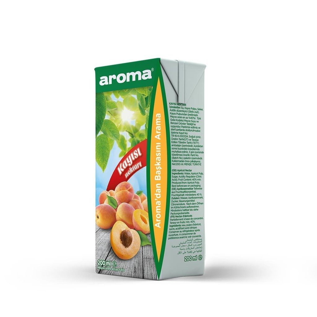Aroma Kayisi Icecek 200ml