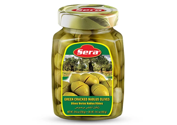 Sera Yesil Zeytin Kirma 720g
