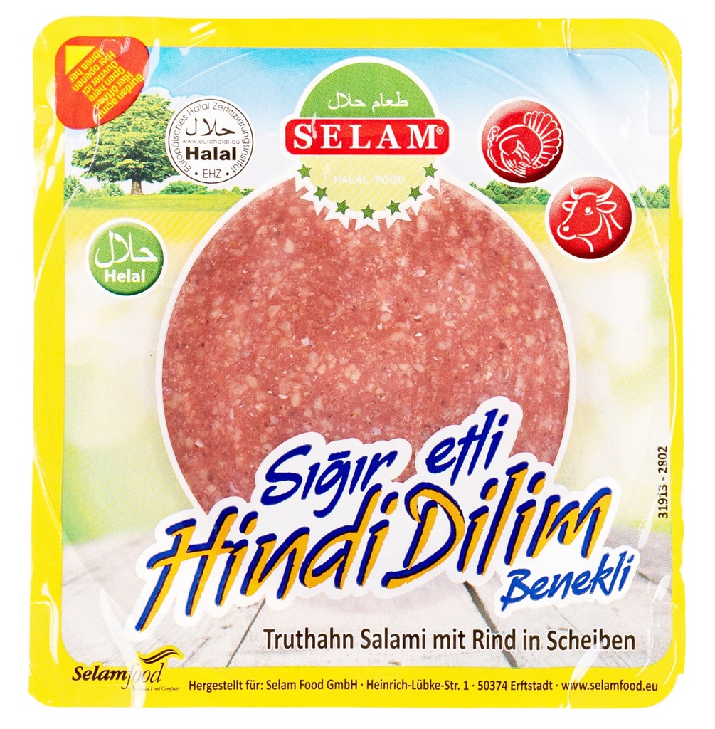 Hindi Salami Dilimli 150 g Stapel