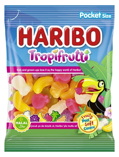 [109900] Haribo Tropifrutti Halal 100g