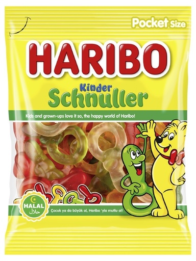 [109911] Haribo Kinder Schnuller Halal 100gr
