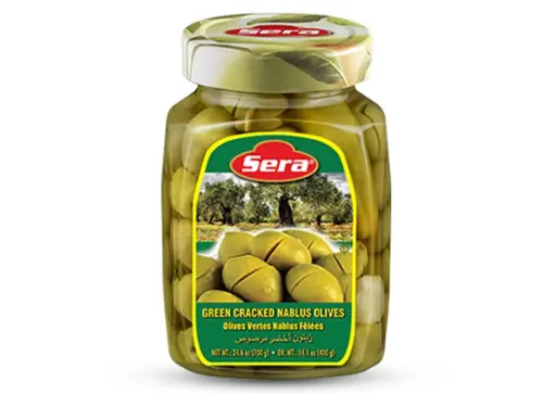 [105110201001] Sera Yesil Zeytin Kirma 720g